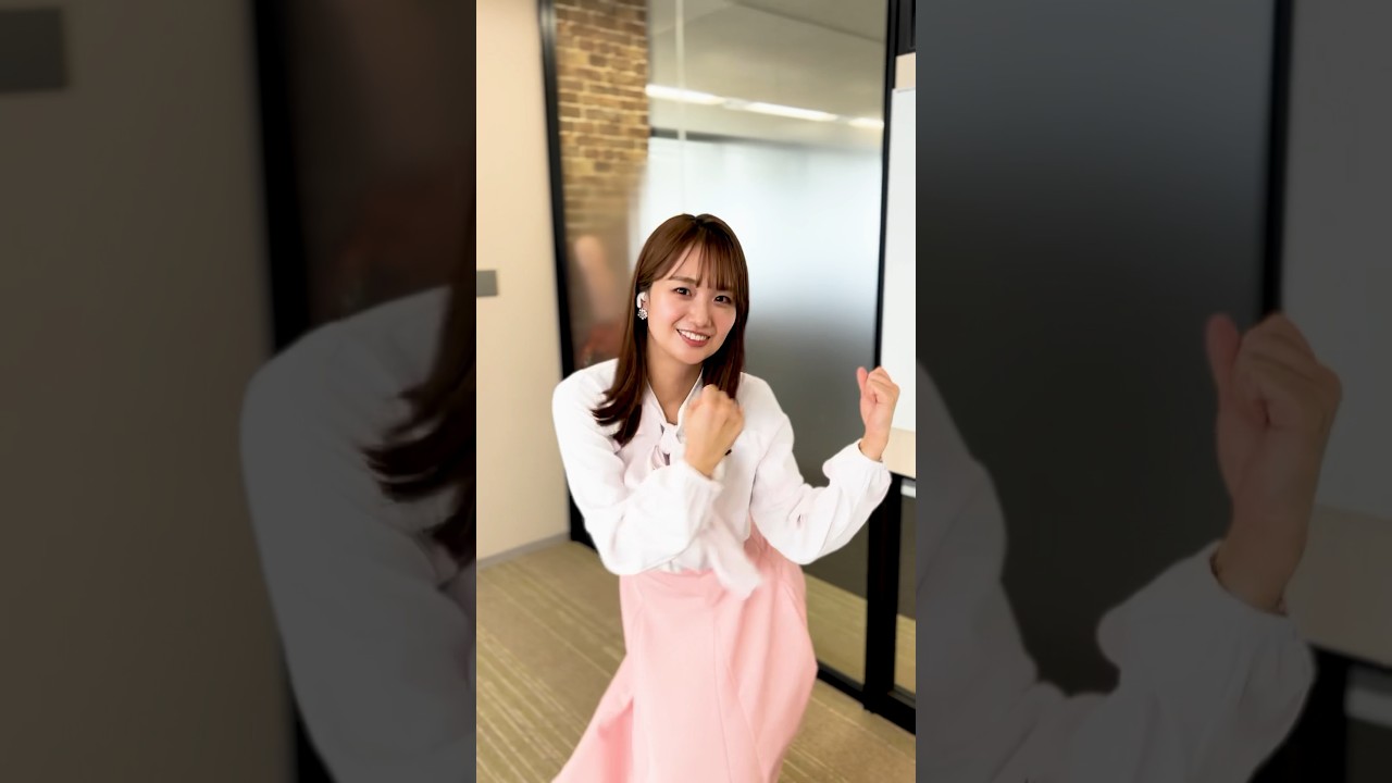 #井上清華 いきなり踊らされてみた❗️練習時間3分 #フジアナch. でメイキング公開予定❣️チャンネル登録をしてお待ちを🫵　#creepynuts  #blingbangbangborn