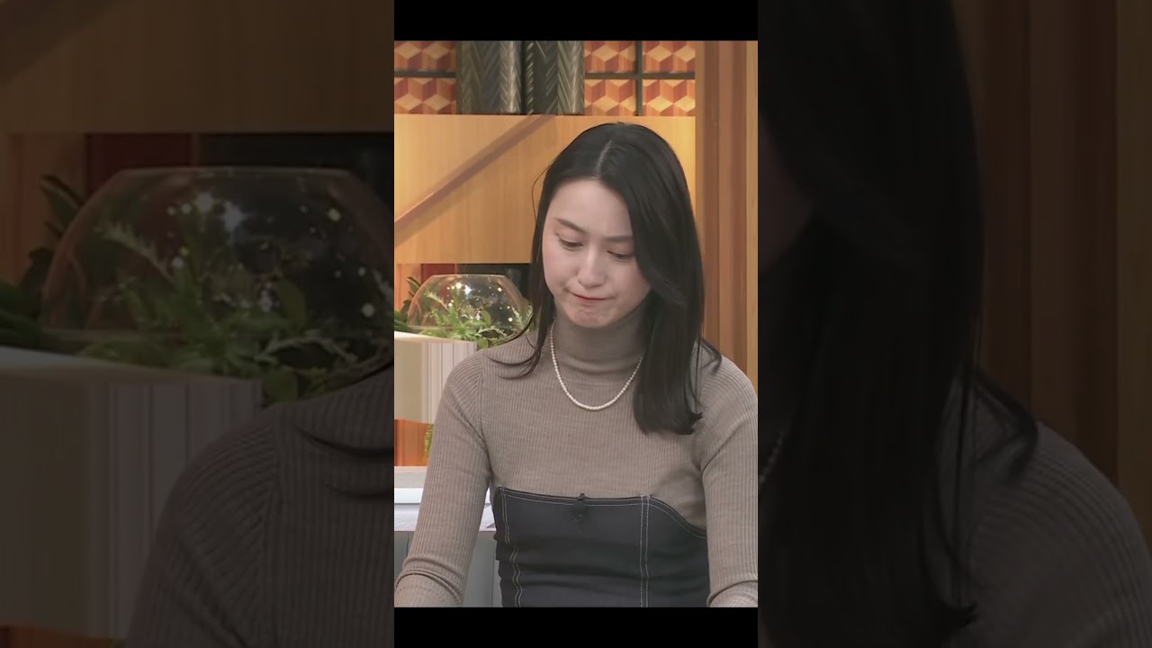 桜も彩佳もあでやかな夜 #小川彩佳 #小川彩佳キャスター #news23 #女子アナ #美女 #キャスター #美人 #報道