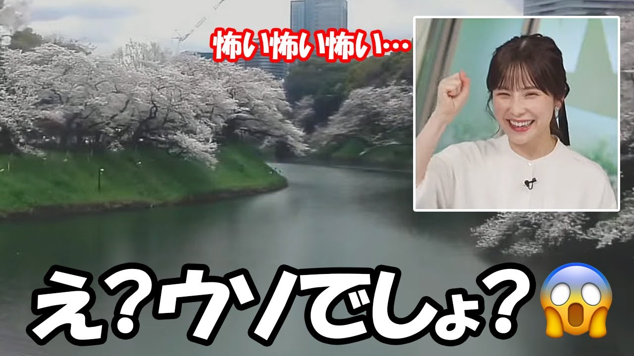 【松雪彩花】幕張のスタジオで空間を叩いただけで遠く離れたライブカメラを揺らす超能力者なお天気お姉さん