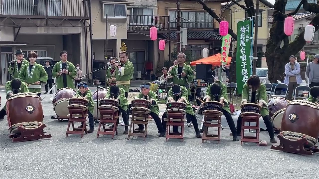 2024桜並木祭り　春の初めの祭り囃子