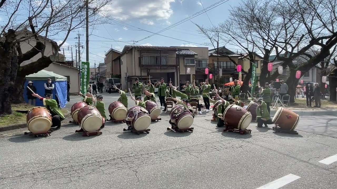 2024桜並木祭り　橋北囃子　青龍