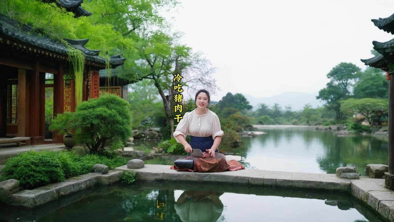 用猪腿肉做的冷吃肉干，味道不比牛肉做出来的差哟！#抖音美好食光