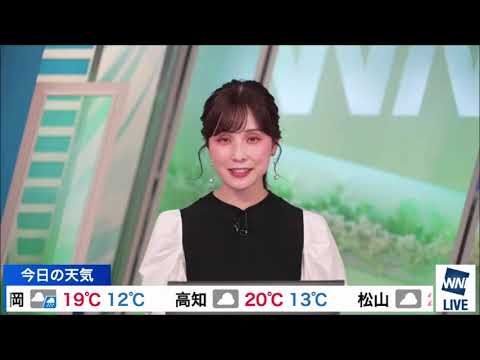 【松雪彩花(あやち)】🌈🎀と予報センター山口さん💻📝🐯今週末の天気解説✨