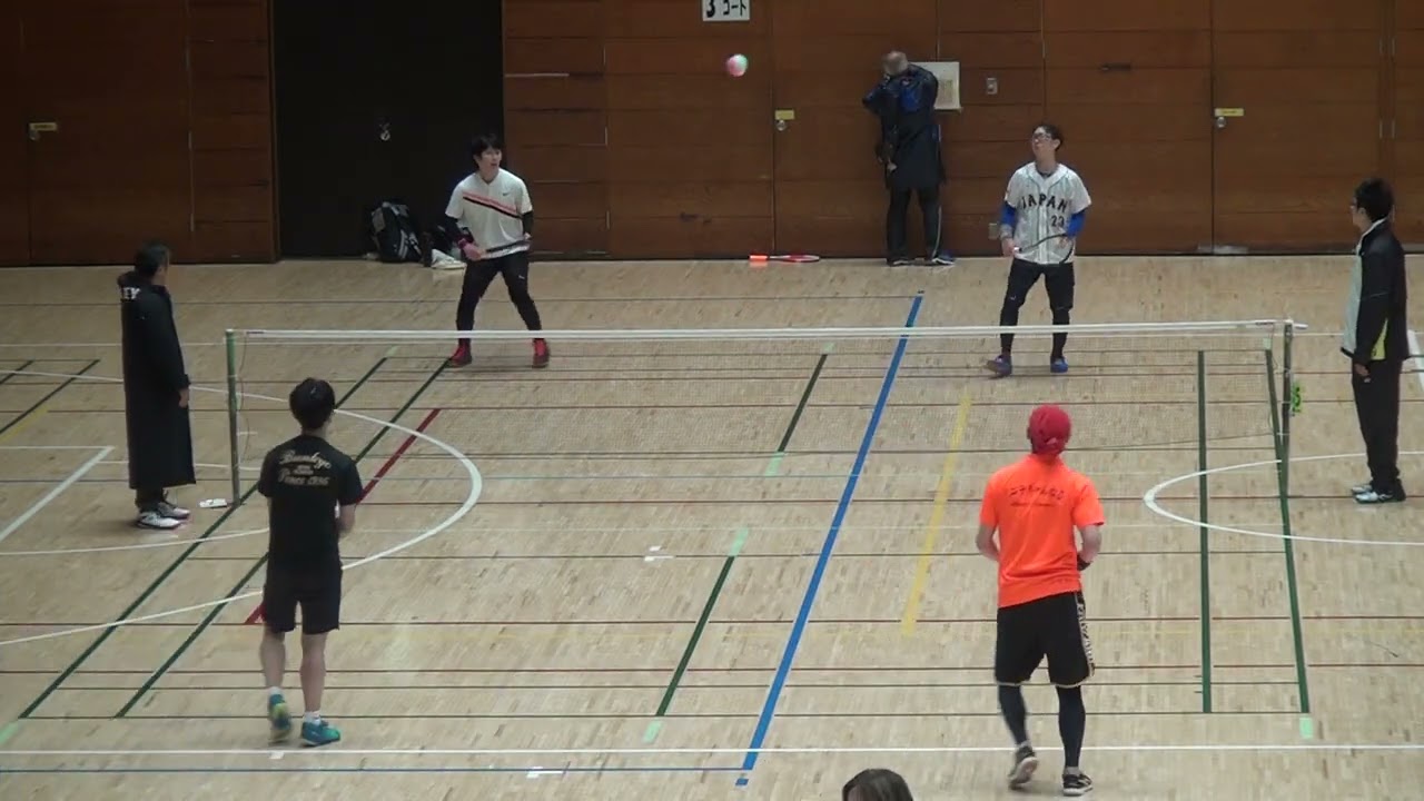 2024年　入間大会　フリー男子3位決定戦　前川杉崎ペアvs久保田佐藤ペア