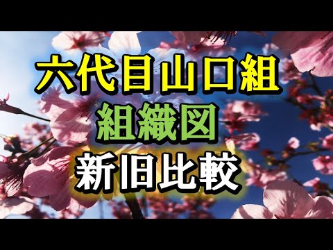 情報　六代目山口組「組織図」新旧比較