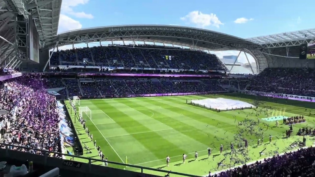 ❸MCマスパンによるスタジアム開き演出 20240210 SPL∞ASH （サンフレッチェレディース） エディオンピースウイング広島オープニングイベント