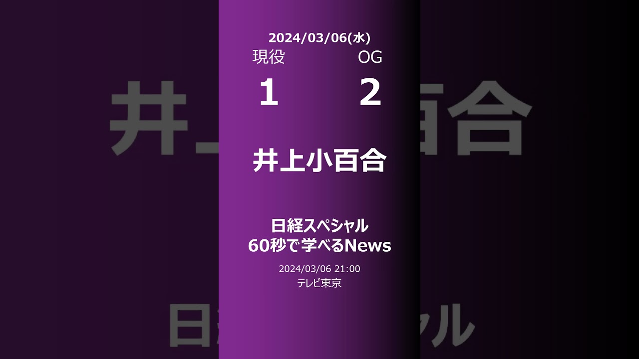 【明日の乃木坂】現役・OG 2024/03/06 #shorts #乃木坂46 【番組出演】