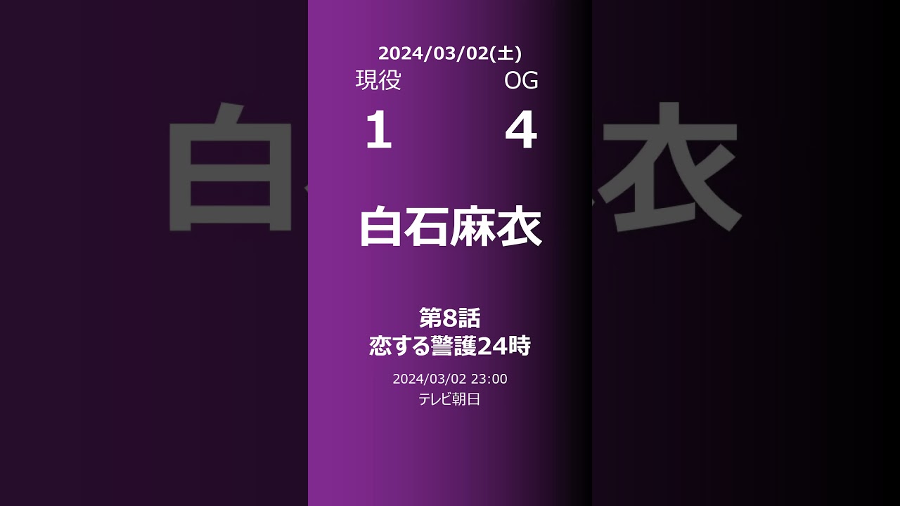【明日の乃木坂】現役・OG 2024/03/02 #shorts #乃木坂46 【番組出演】