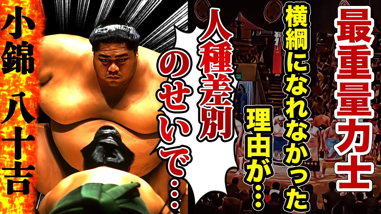 【大相撲】小錦が横綱になれなかった理由に涙腺崩壊！「人種差別のせい...」相撲協会に喧嘩を売った力士の末路...元夫人の立ち直らせた言葉に驚愕！