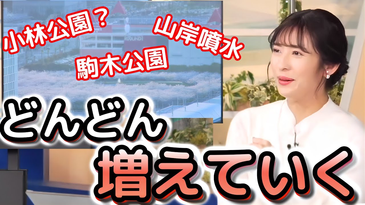 【山岸愛梨】キャスター名称がついた場所が、どんどん増えていき、知らない所が出てきた"お天気お姉さん" 【ウェザーニュース切り抜き】