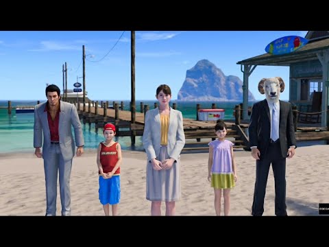 【龍が如く8】ドンドコ島に宇内梨沙アナが訪れて