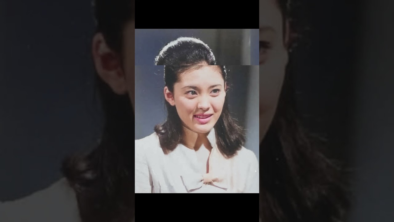 昭和の名女優『松坂慶子』をカラー化してみた