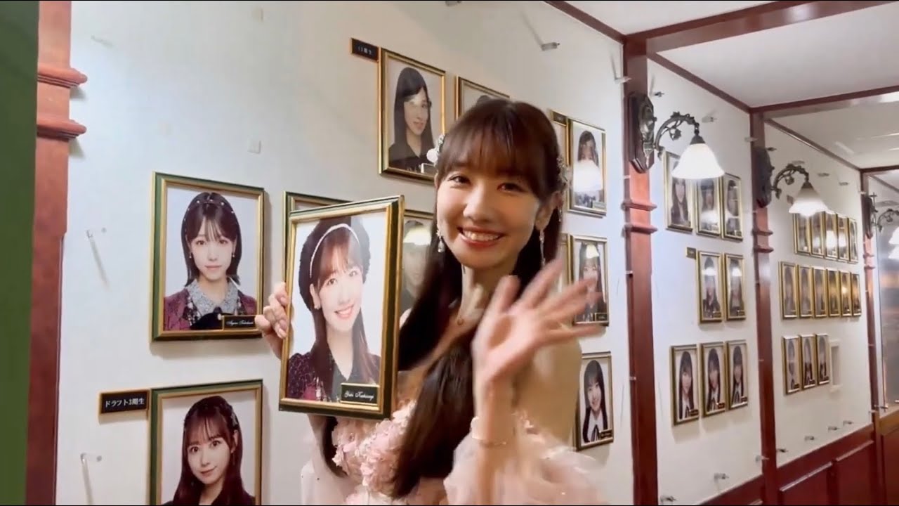 AKB48 柏木由紀 ゆきりん 卒業公演後の壁写外し #柏木由紀卒業公演 20240430