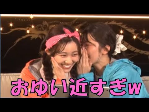 【駒木結衣・青原桃香】🐨🍑っ「ももぴんには刺激が強すぎるおゆいの囁きw(ニコ生コメ有り)」