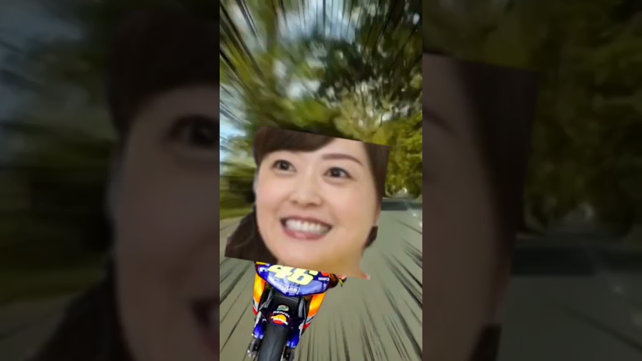 バイクレーサーデビューの水卜ちゃん