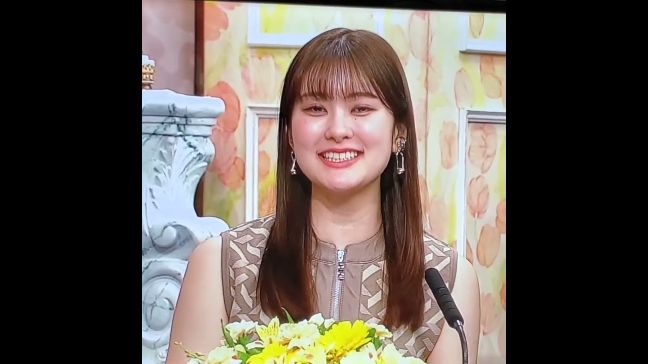 かわいい！増田紗織アナ　#shorts　20240503