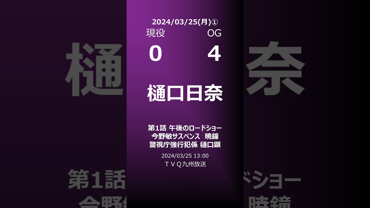 【明日の乃木坂①】地方局他 2024/03/25 #shorts #乃木坂46 【番組出演】