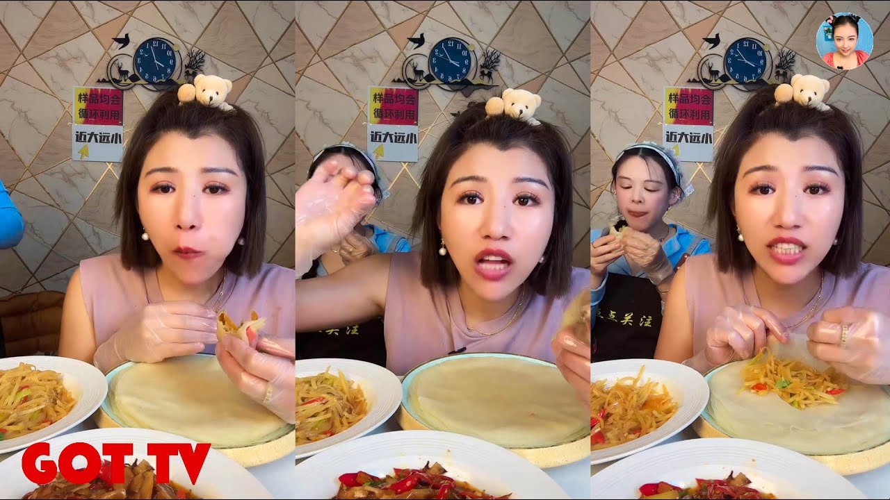 【XiaoYu Mukbang ASMR】MUKBANG SATISFYING 중국 음식 먹기 。Mukbang Chinese Food。N03。2804324。7