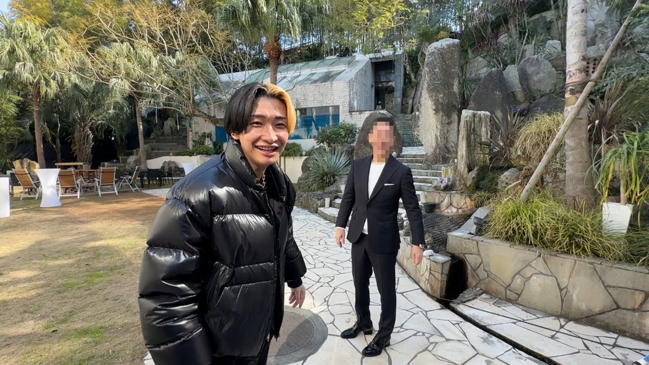 テレビに出ていた超有名社長の大豪邸にお泊まりしてみた