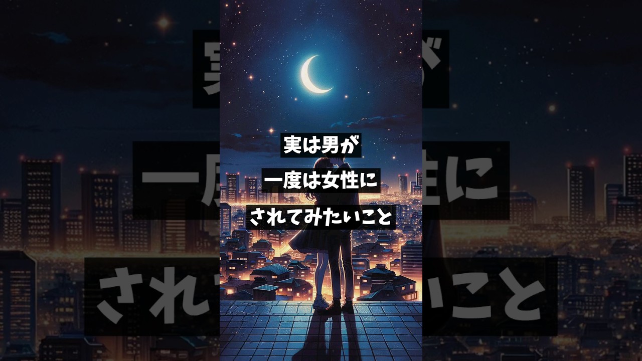 実は男が一度は女性にされてみたいこと PART3 #shorts