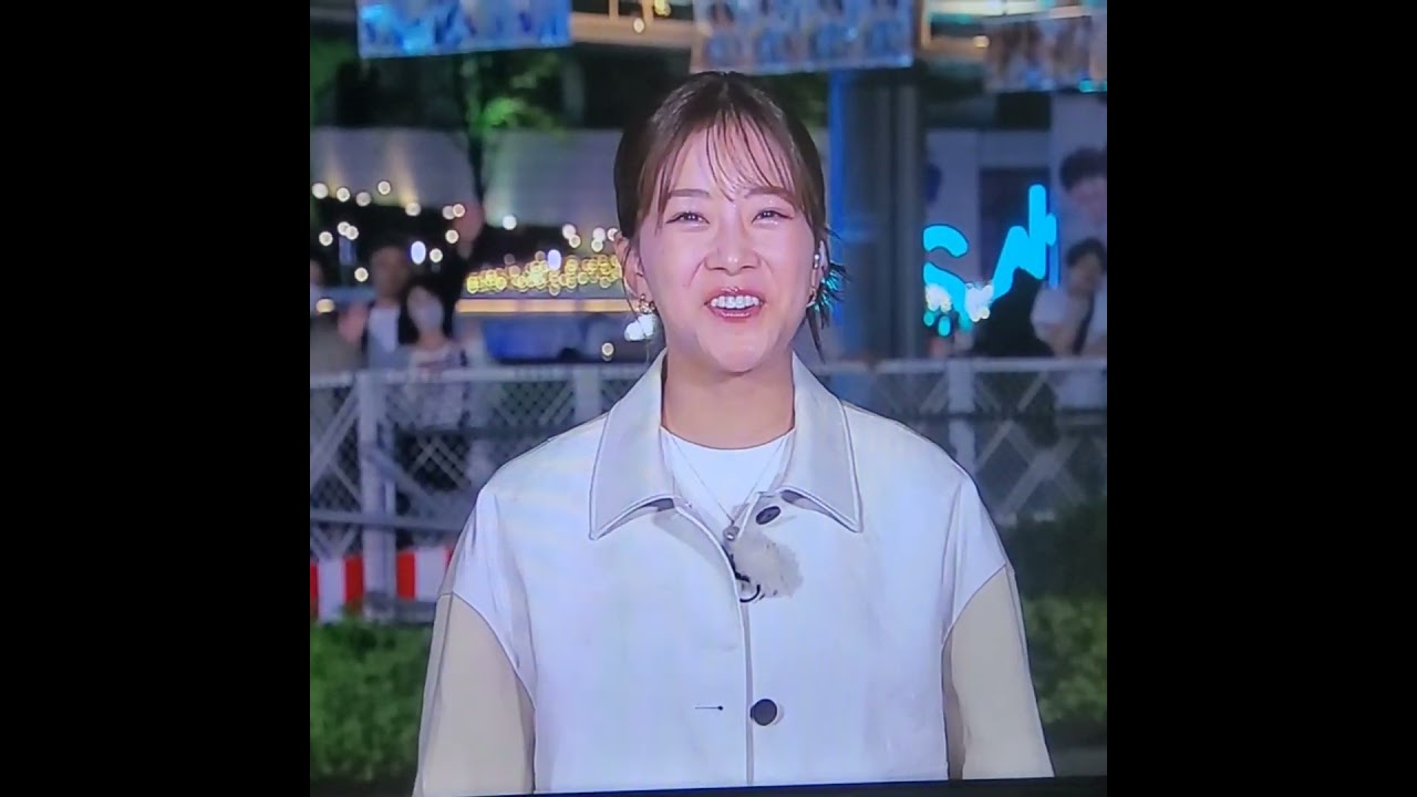かわいい！中川絵美里アナ　#shorts　20240427