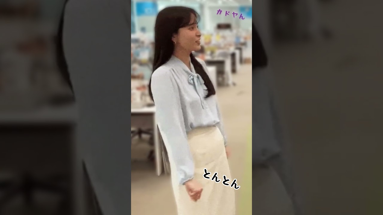 #女子アナ  くるくる•とんとん…テレ東:角谷暁子！