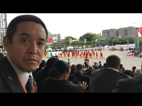 台湾総統就任式　※無言配信