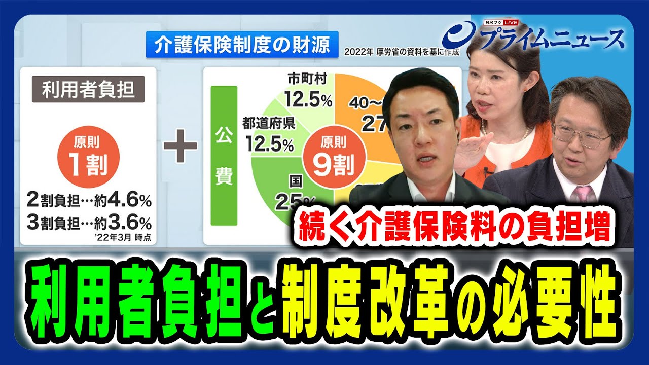 【介護保険制度崩壊の危機度】現状と課題に制度改革は？ 国光あやの×横山英幸×結城康博 2024/5/21放送＜後編＞