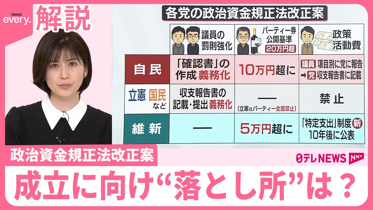 【解説】政治資金規正法改正案  強気の野党側、成立に向け“落とし所”は？
