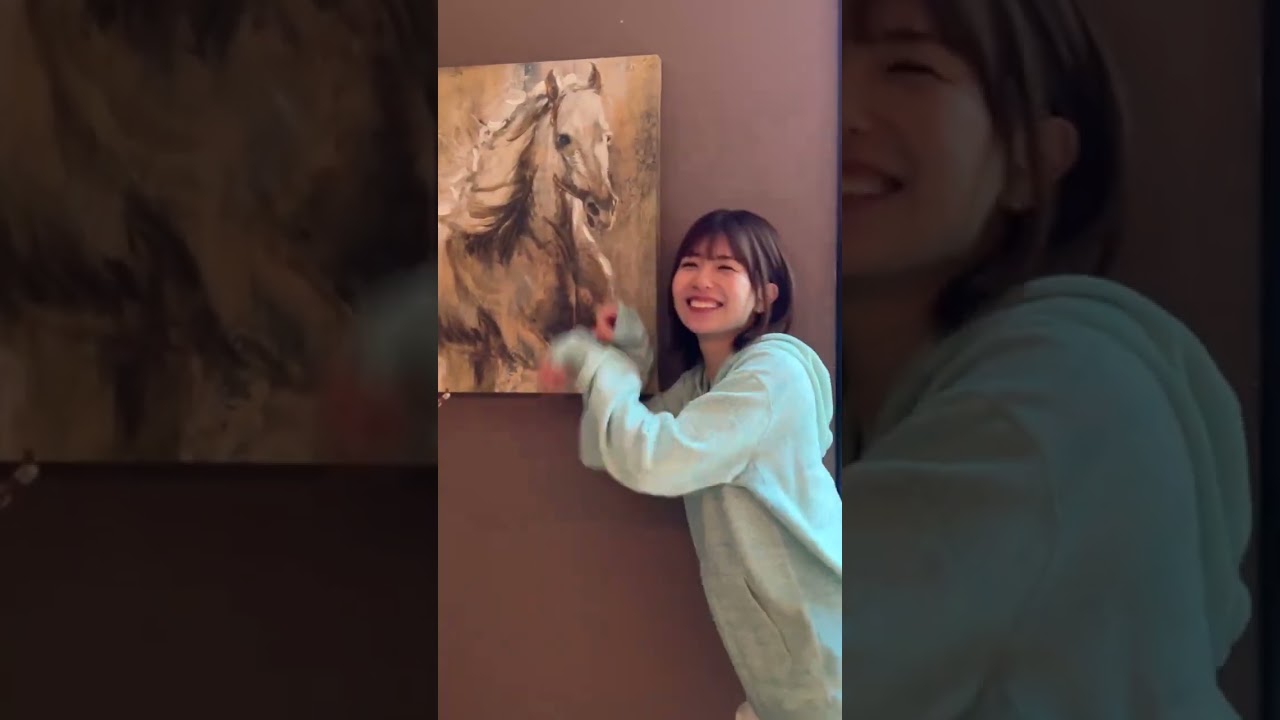 ただお馬さんになっただけなのに…優勝♡#松田好花 #乃木坂46 #日向坂46