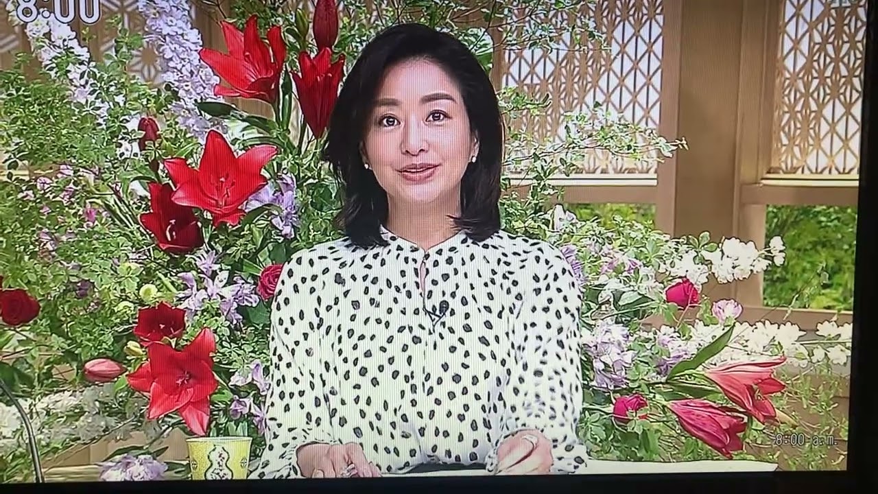 📺TBS サンデーモーニング 膳場貴子さん 落ち着いた オープニング 2024年5月26日