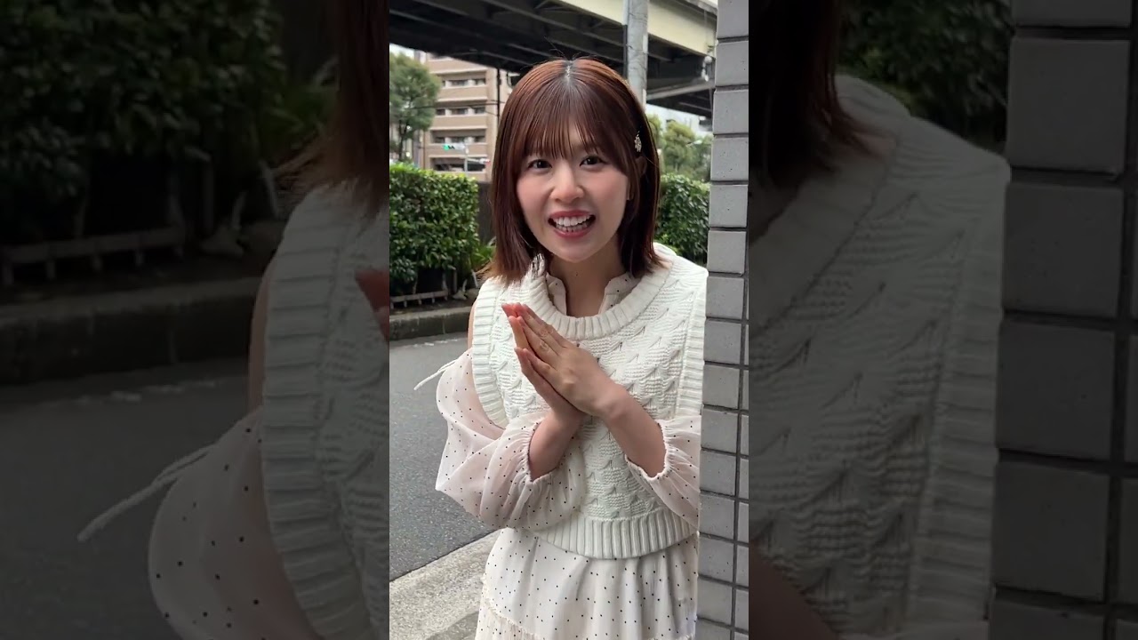 ただ待ち合わせしてただけなのに…優勝♡#松田好花 #日向坂46 #乃木坂46