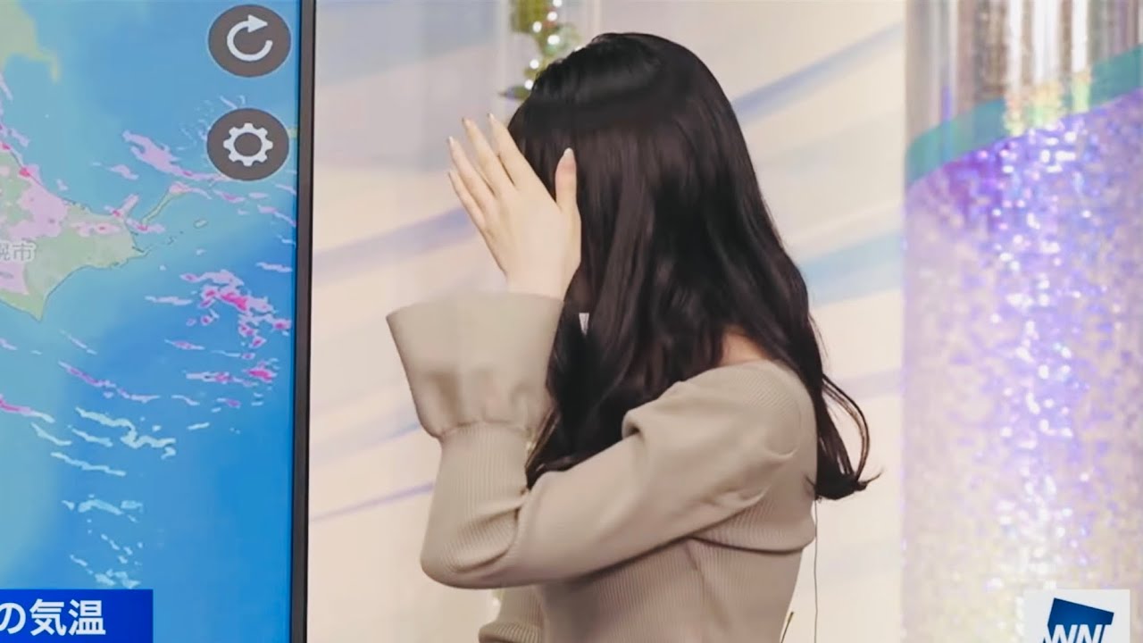 【駒木結衣】カメラマンが暴走しました【ウェザーニュースlive】