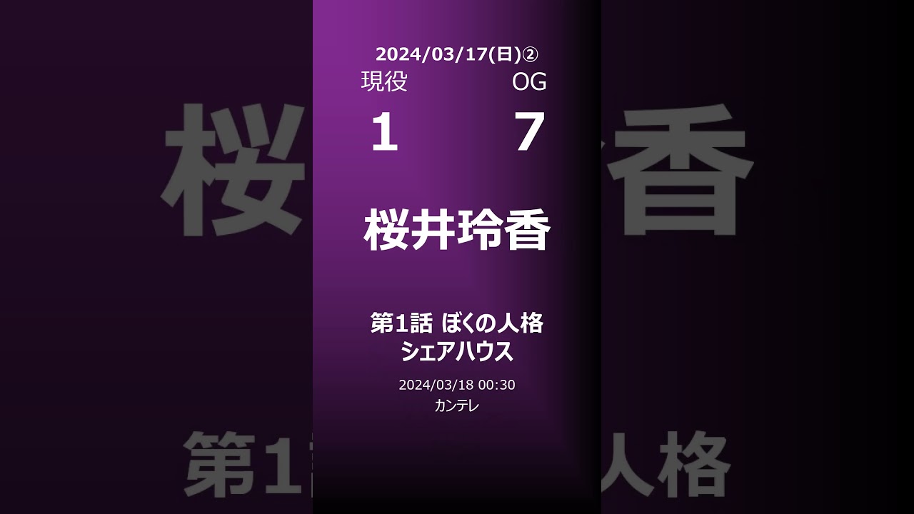 【明日の乃木坂②】地方局他 2024/03/17 #shorts #乃木坂46 【番組出演】