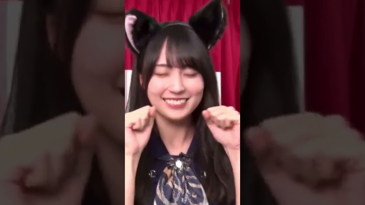 にゃんにゃん…優勝♡ #乃木坂46 #日向坂46 #賀喜遥香