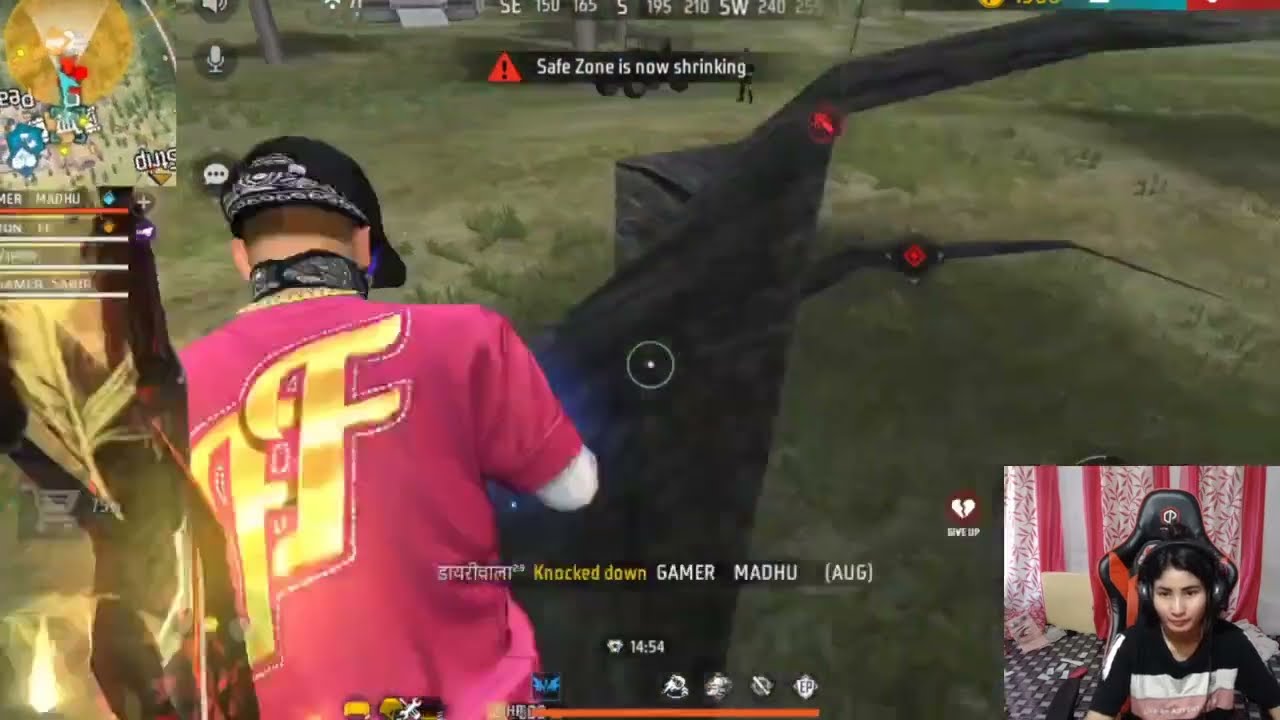 I am Noob? TOP 1 - Free Fire Rank Push 🎃🎃 Madhu Gamer GAME  8 WIN WIN🥇🥇🥇