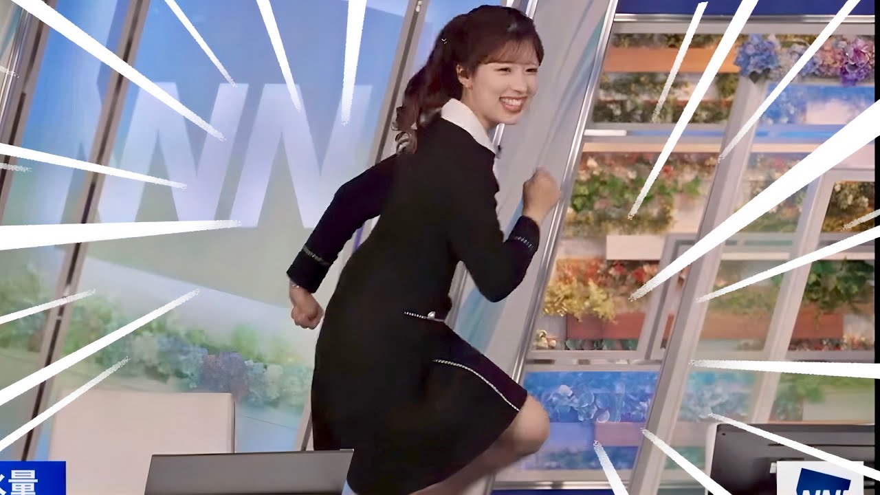 イス座ってる場合じゃねえ！【自由すぎるお天気番組】小林李衣奈