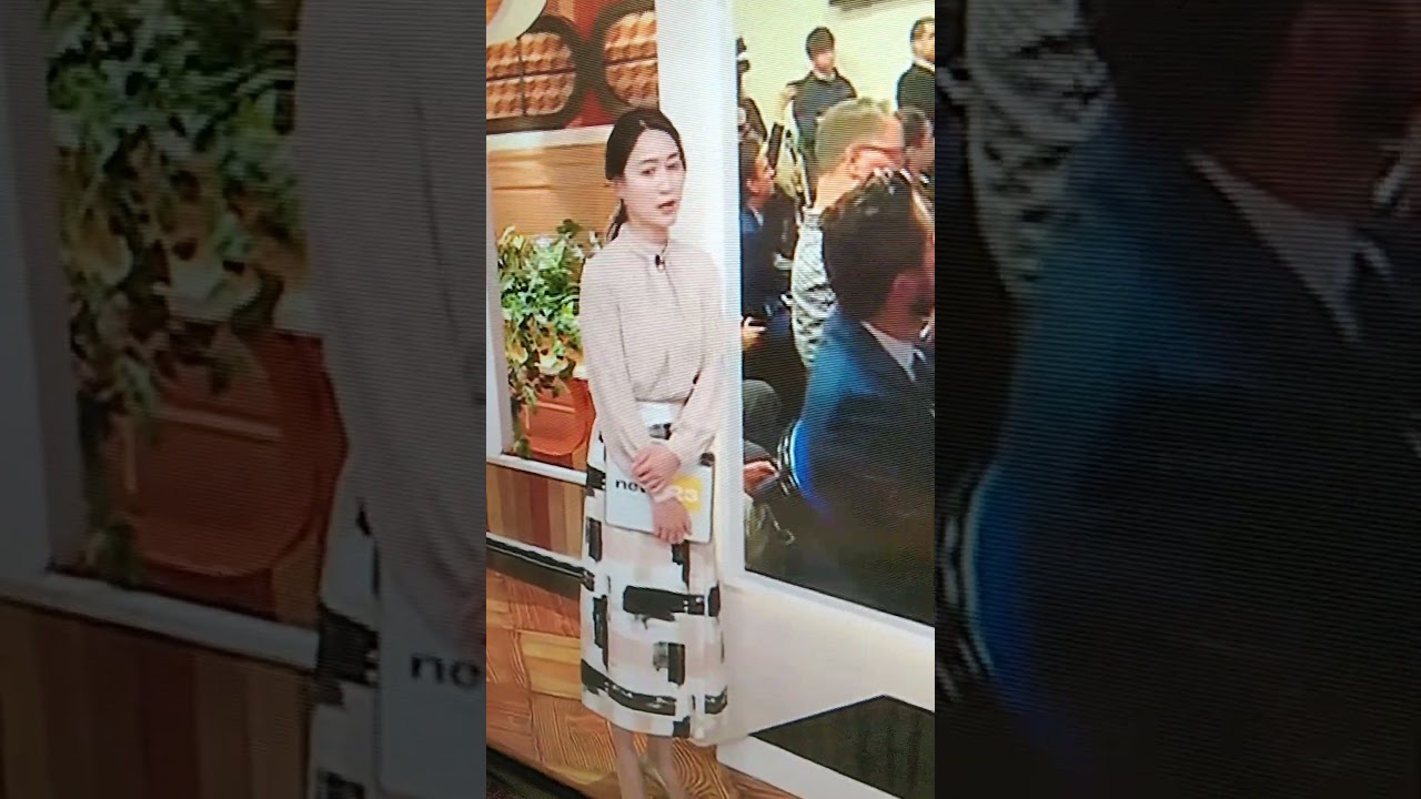 新！小川彩佳23と能登・台湾応援団95