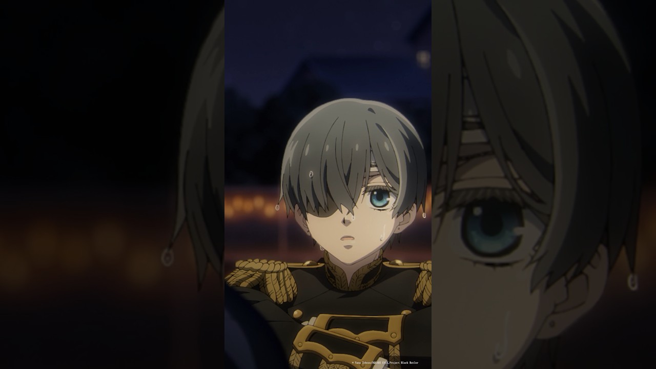「眩しすぎて、目に滲みる」 𝐒𝐄𝐋𝐄𝐂𝐓𝐈𝐎𝐍 第8話｜アニメ『黒執事 -寄宿学校編-』 毎週土曜日23時30分より好評放送・配信中！#黒執事 #BlackButler