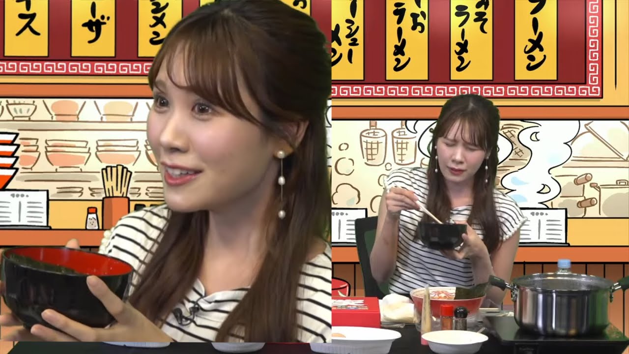 [山岸愛梨×戸北美月]“麺停”1ヶ月解除の食べるラーメンのみーちゃんの感想は？