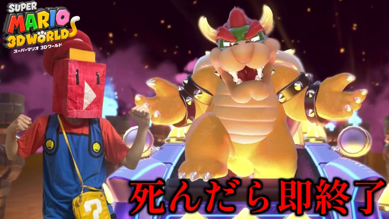 1回でも死んだら即終了。下ネタマリオ3D 7