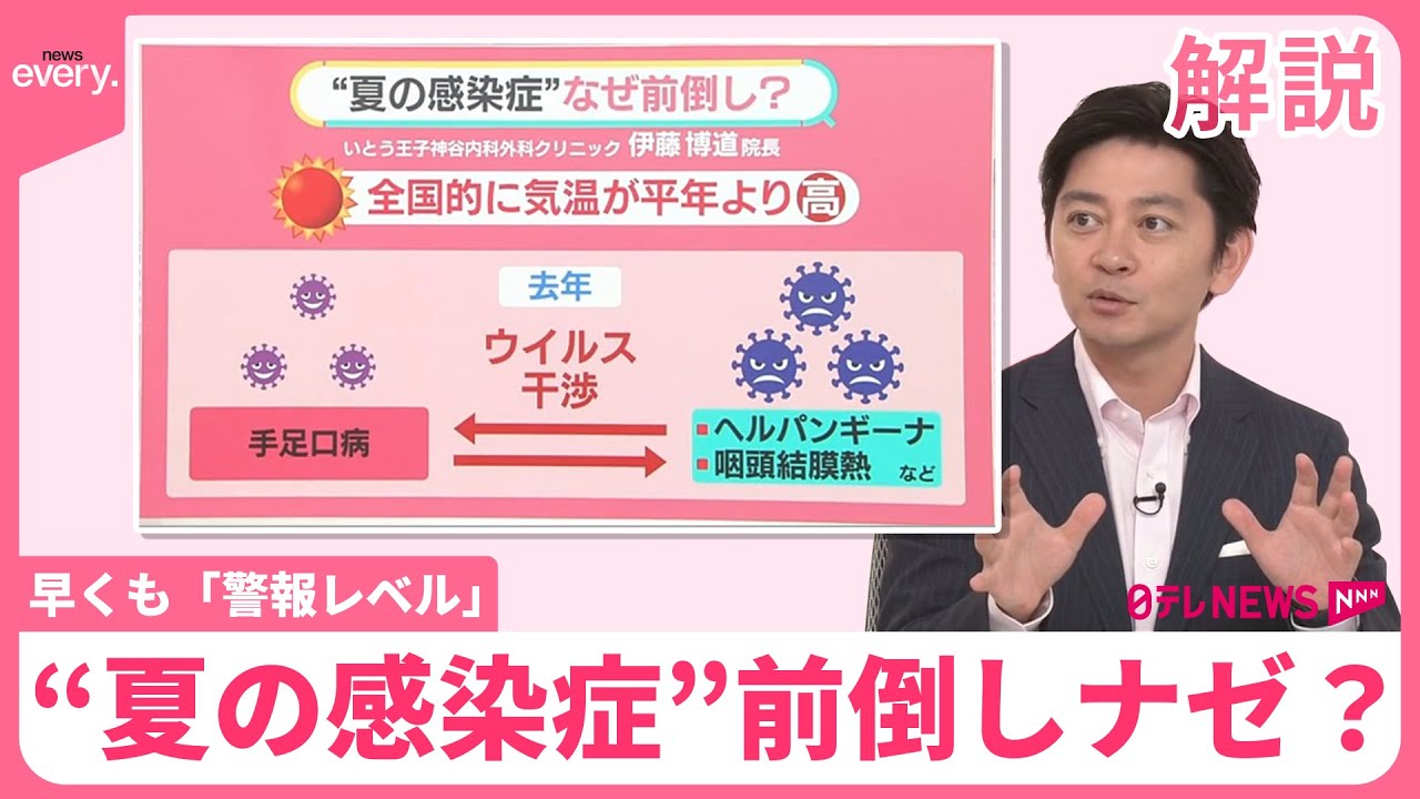 【手足口病「警報レベル」……】前倒しで流行ナゼ？　“感染症ドミノ”に要注意　医師「免疫回復に3～4週間」【#みんなのギモン】