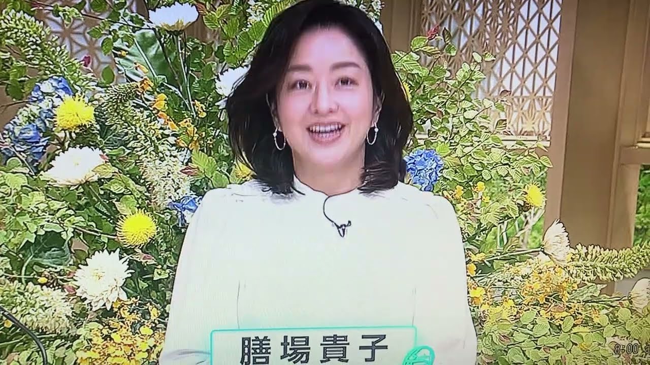 📺TBS サンデーモーニング 膳場貴子さん 落ち着いた オープニング 2024年6月9日