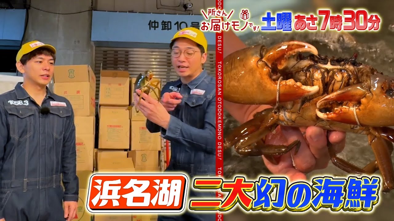 『所さんお届けモノです!』6/15(土) 幻の浜名湖グルメ！超濃厚のカニに所さん大絶賛!!【TBS】