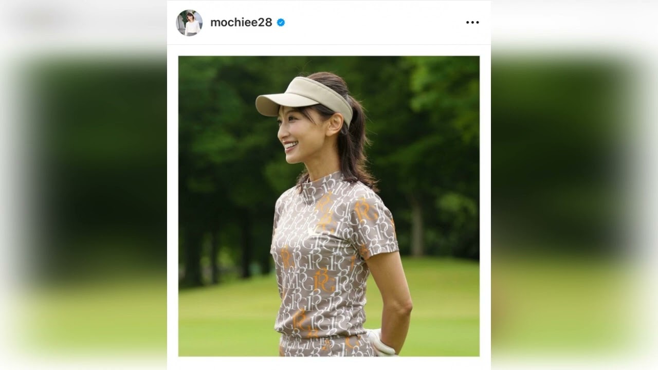 52歳・望月理恵アナ、太もも麗しい“超ミニスカ”ゴルフウェア姿に大反響「スタイルエグいって！」「脚綺麗だな～」