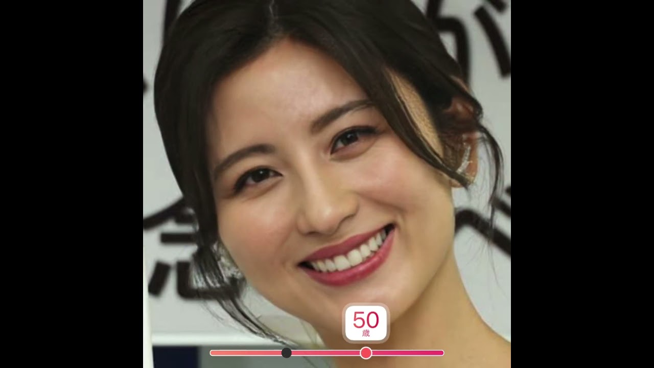 宇賀なつみのAI未来予測老化姿動画。2024年5月25日