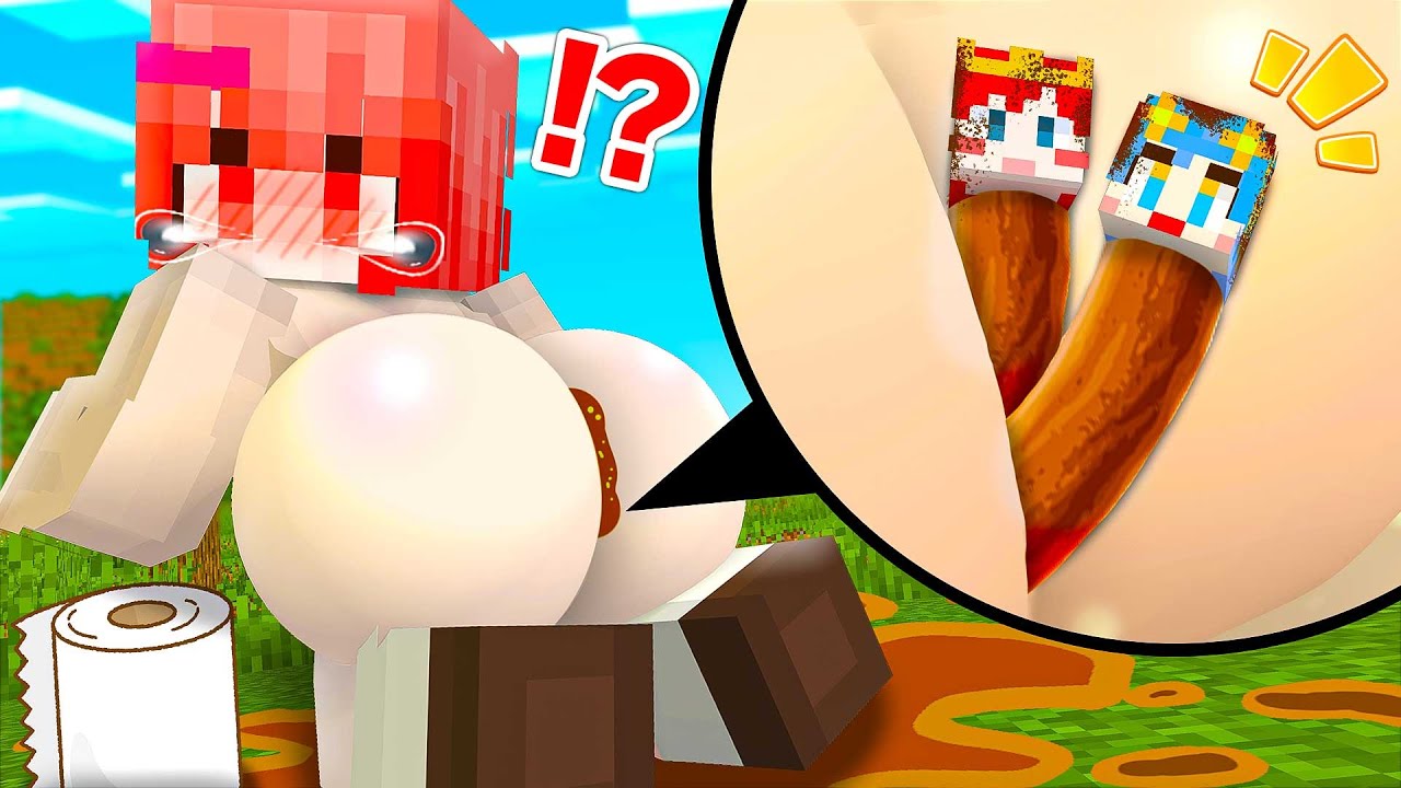 ウンチになって病気の友達を救うマインクラフト✨💉🩺【マイクラ / Minecraft】