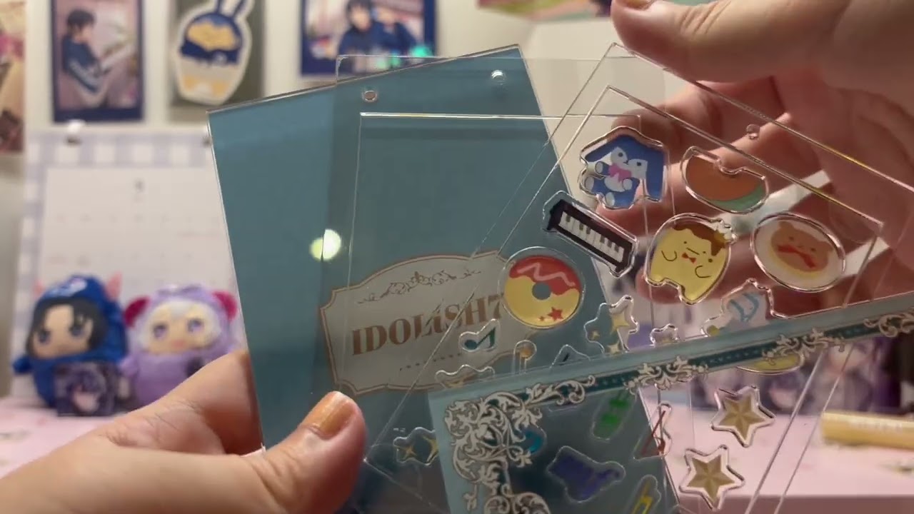 IDOLiSH7 偶像星願 SONY 耳機聯名立牌 + 拍立得收納吊飾
