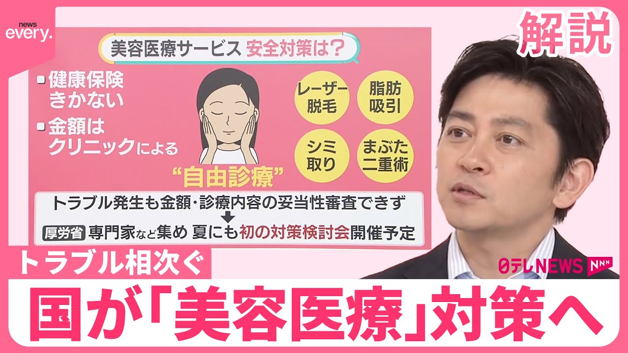 【美容医療】トラブル増…国が対策へ  チェックリストで注意を【#みんなのギモン】