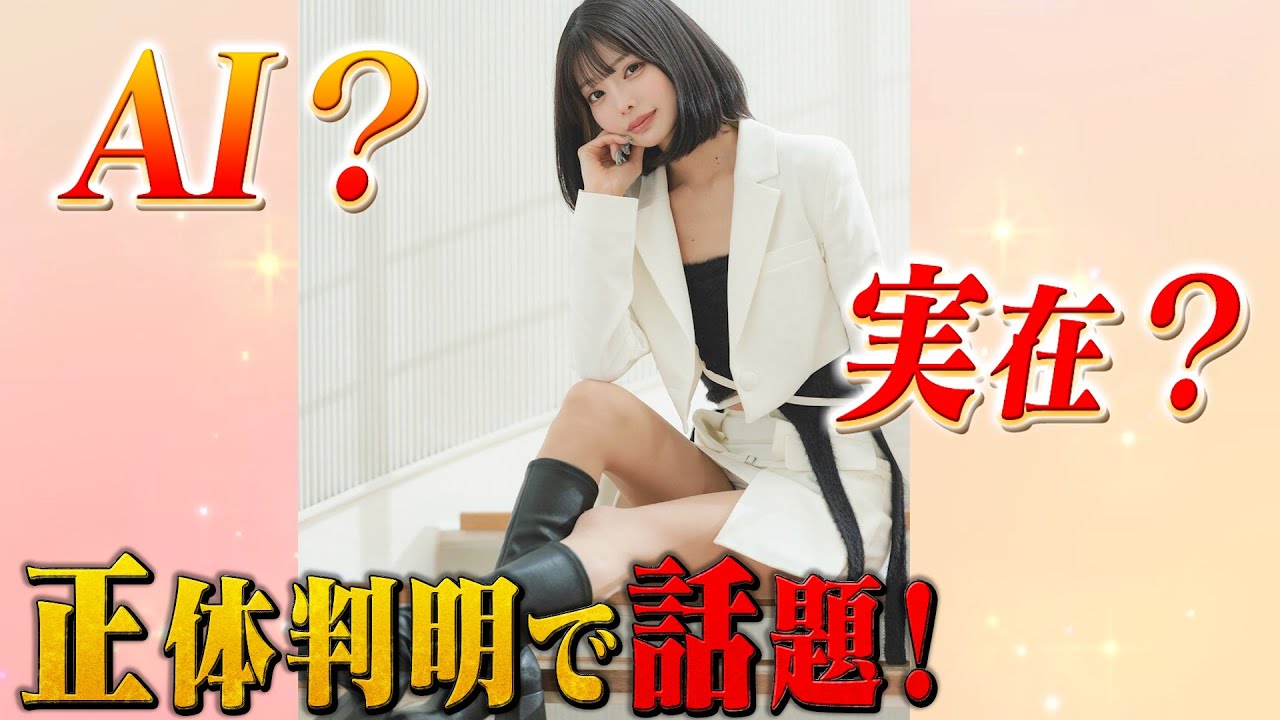 「#AIなのか実在するのか？」で話題の美女こと、米倉みゆの正体判明でネット騒然！